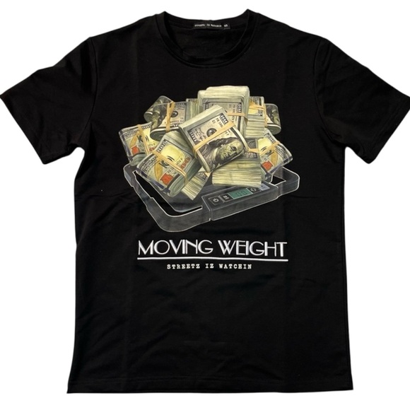 Money weight graphic tee Sz various - Picture 1 of 3